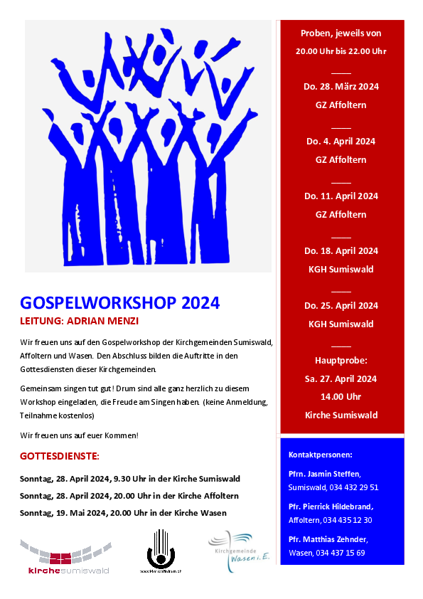 Gospelworkshop 2024